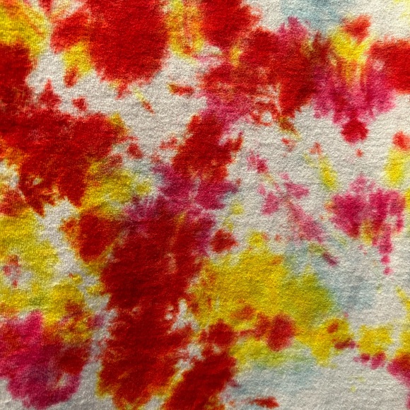 New, never worn, hand tie-dyed. 100% cotton, washed to set dye.  Size Medium. - Picture 3 of 4
